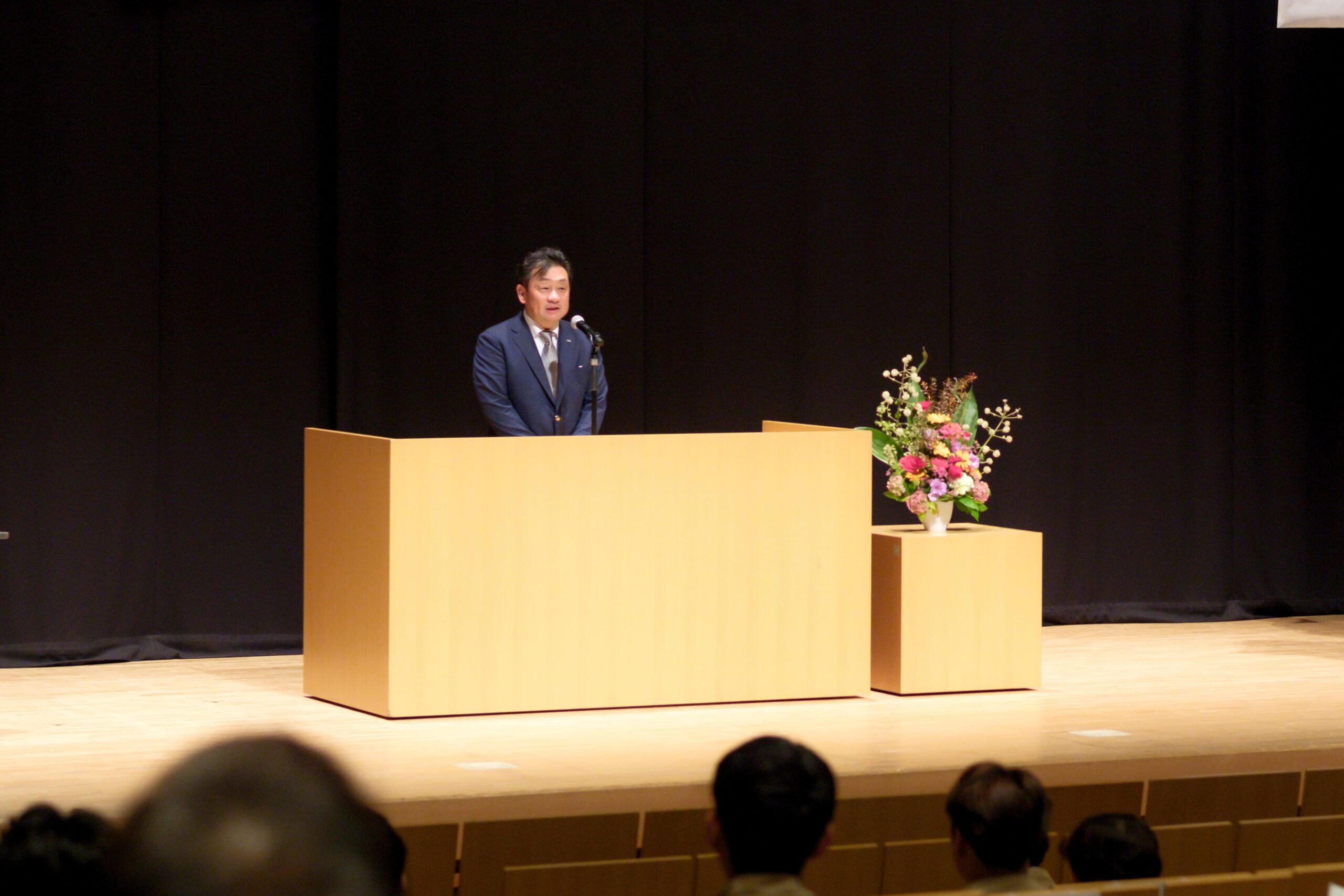 alt="2025年 高橋建設 安全衛生大会 益田市 グラントワ小ホール"