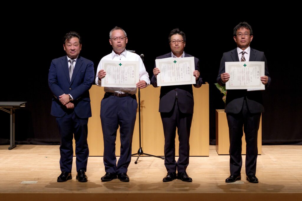 alt="2025年 高橋建設 安全衛生大会 益田市 グラントワ小ホール"