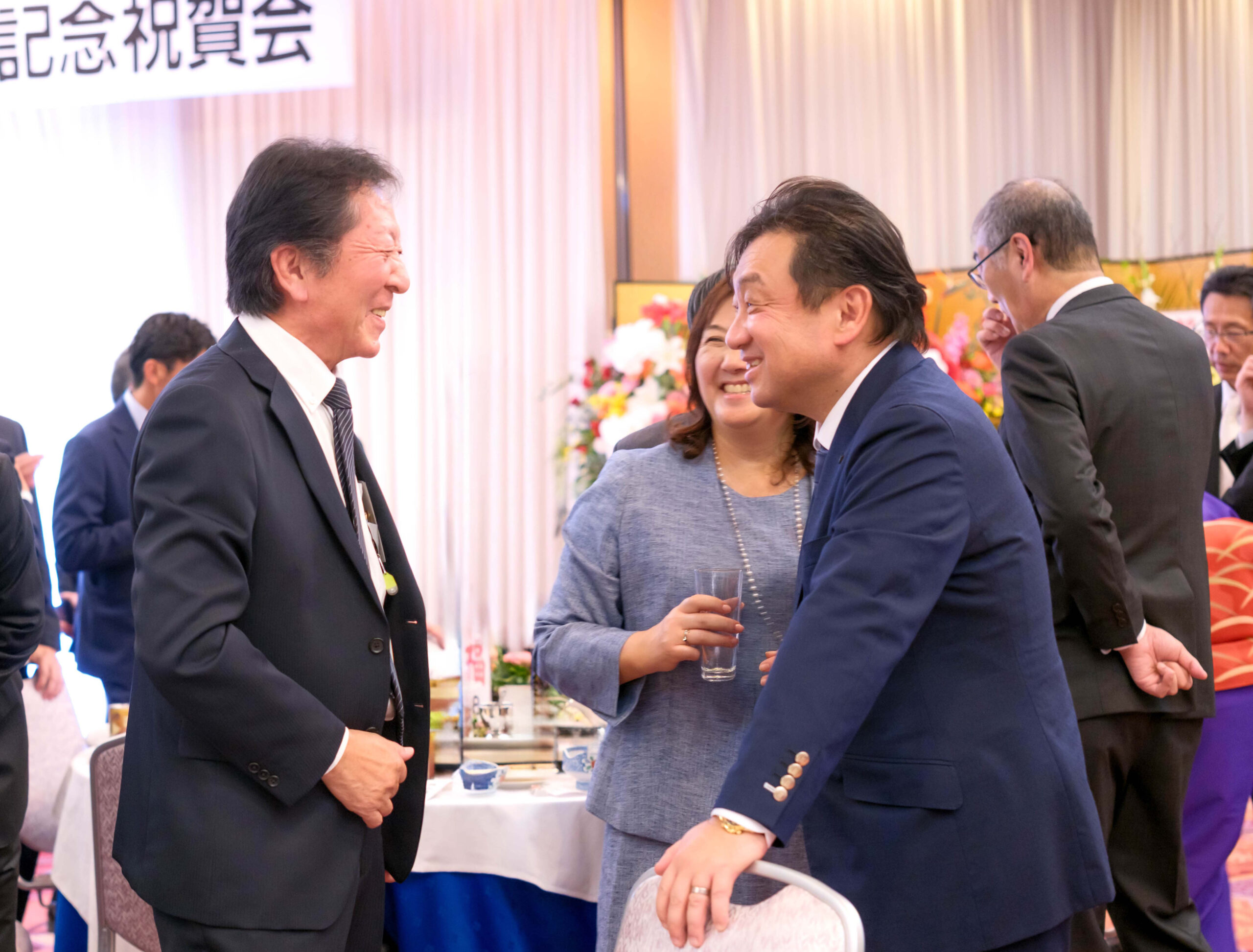 alt=“高橋建設 創業50周年祝賀会の様子”