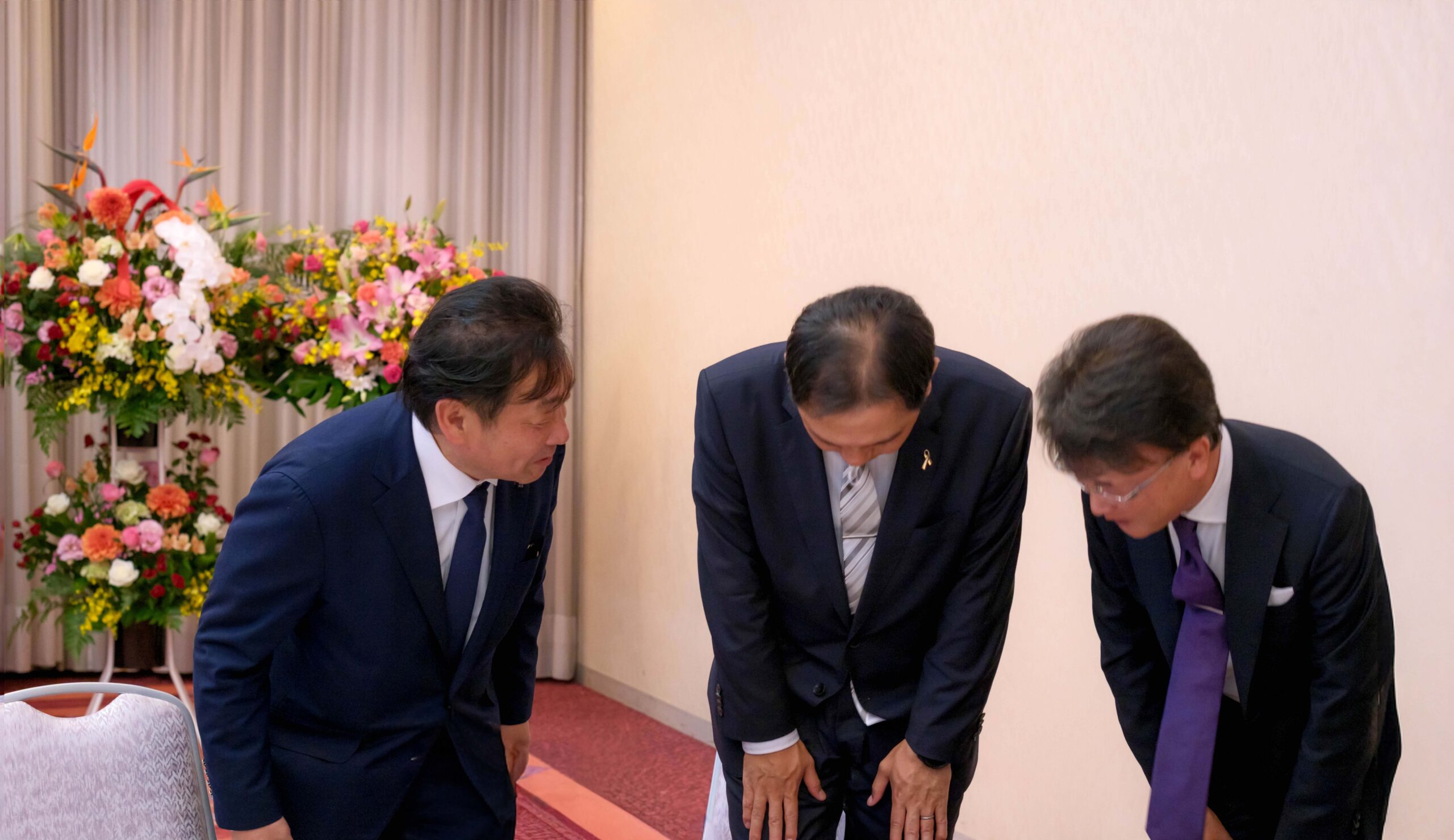 alt=“高橋建設 創業50周年祝賀会の様子”