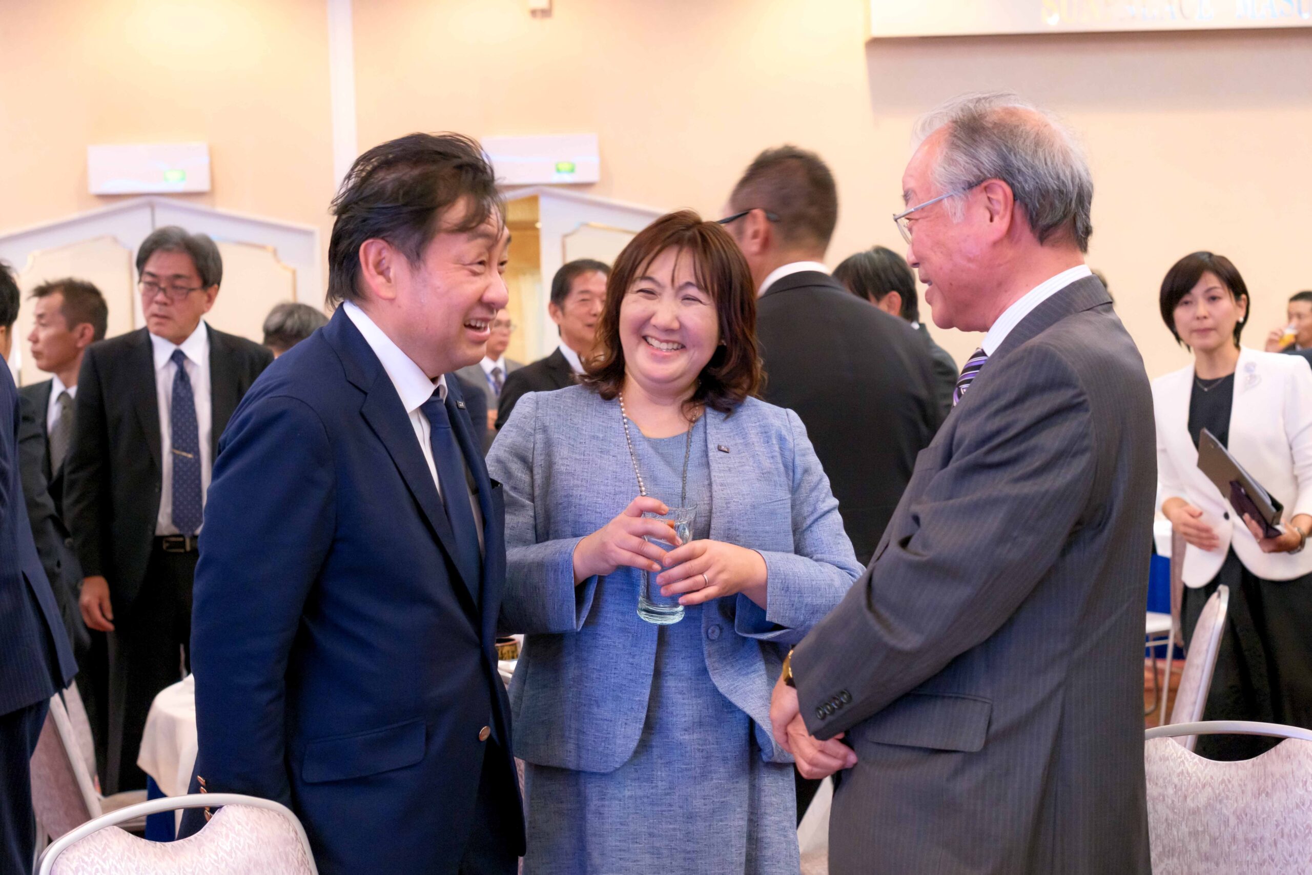 alt=“高橋建設 創業50周年祝賀会の様子”